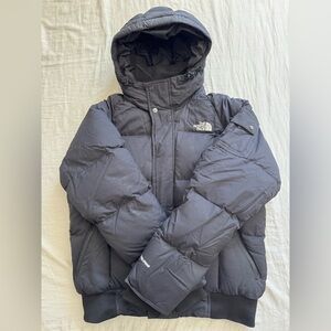 The North Face Hooded Bomber Down Jacket